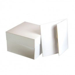 CAJA PARA TARTA BLANCA - 30 X 23 CM