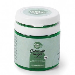 COLORANTE EN GEL PASTKOLOR - VERDE MUSGO 50 G