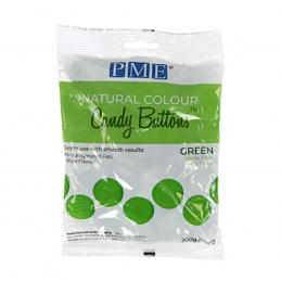 CANDY BUTTONS PME - NATURAL GREEN / VERDE NATURAL