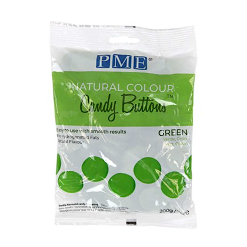 CANDY BUTTONS PME - NATURAL GREEN / VERDE NATURAL