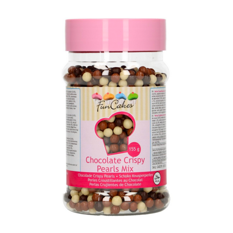 MIX PERLAS CHOCOLATE CRISPY FUNCAKES 155 G