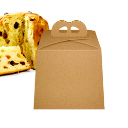 CAJA PARA PANETTONE KRAFT - 17,5 CM / 16 CM H