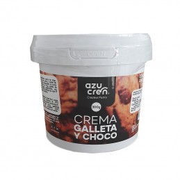 CREMA GALLETA Y CHOCOLATE AZUCREN 300 GRAMOS