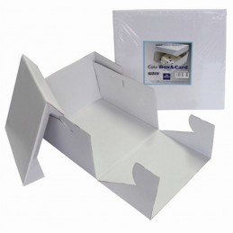 CAJA TARTA BLANCA 15 X 15 X 15 CM. PME