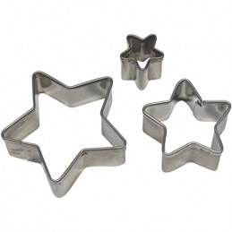 SET 3 CORTADORES ESTRELLAS KITCHEN CRAFT