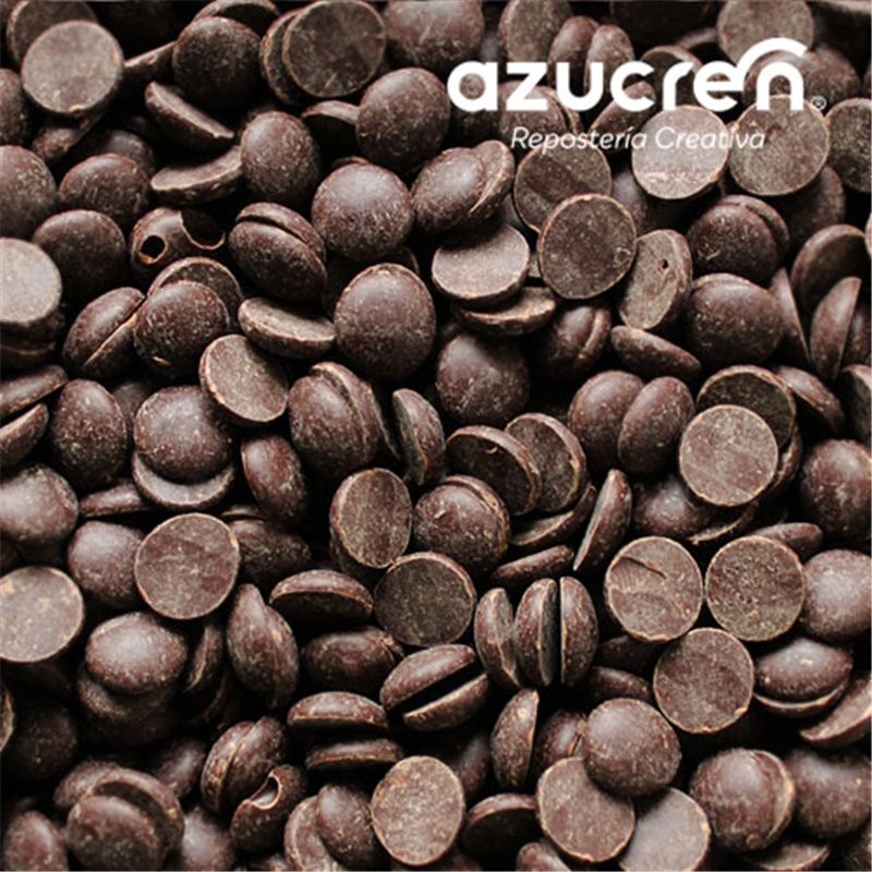 COBERTURA CHOCOLATE "AZUCREN" TARRINA 1 KG. ( 62 % CACAO )