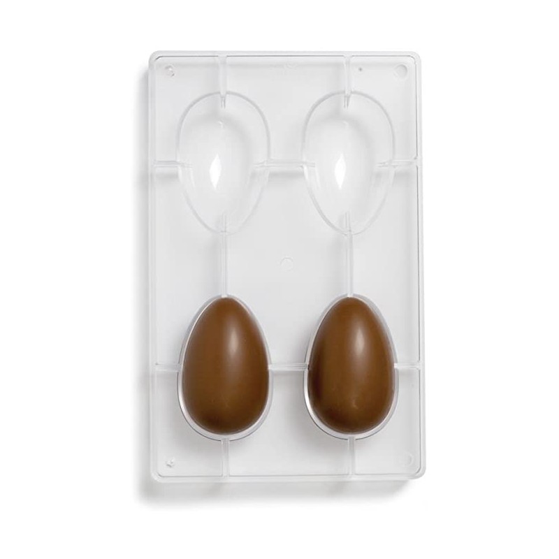 MOLDE HUEVO PARA CHOCOLATE 4 CAVIDADES, DECORA (0050052)