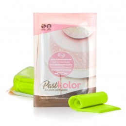 FONDANT PASTKOLOR VERDE FLUORESCENTE - 1 KG