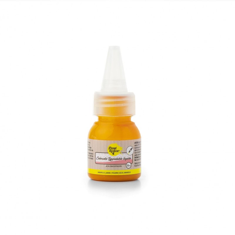 COLORANTE LIPOSOLUBLE PARA CHOCOLATE - AMARILLO 35 ML