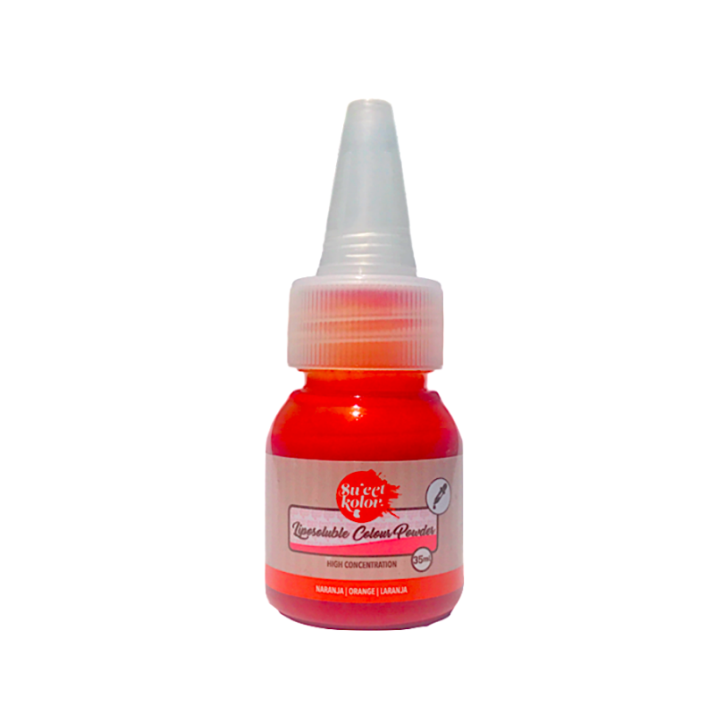 COLORANTE LIPOSOLUBLE PARA CHOCOLATE - NARANJA 35 ML