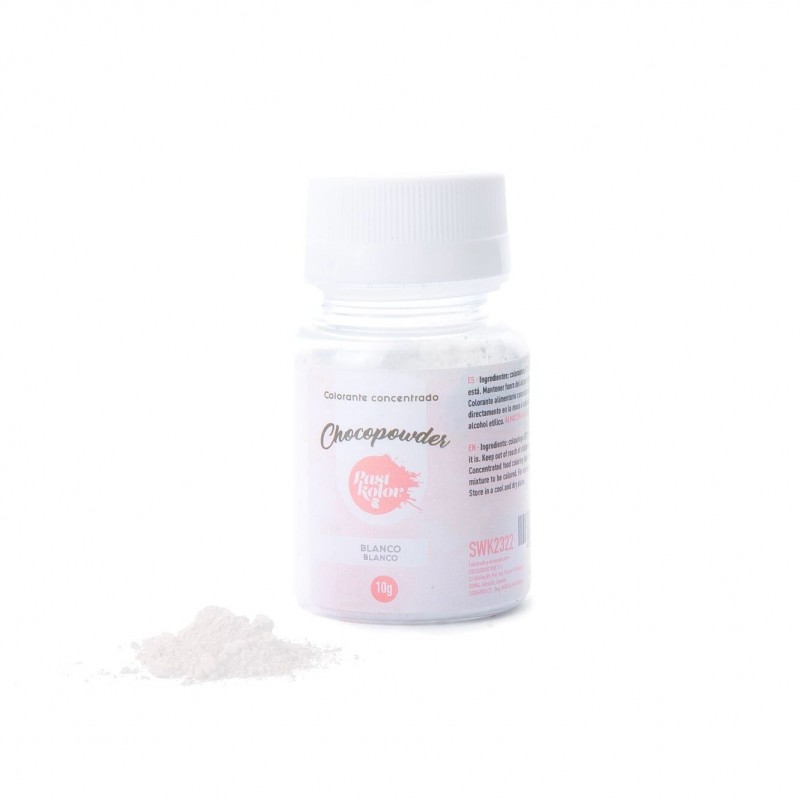 COLORANTE EN POLVO CHOCOPOWDER - BLANCO 10 G