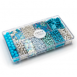 CAJA MIX "HAPPY SPRINKLES" (350 G) - SOBRECARGA AZUL / BLUE OVERLOAD