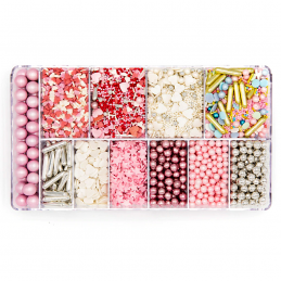 CAJA MIX "HAPPY SPRINKLES" (350 G) - SUEÑO ROSA / PINK DREAM