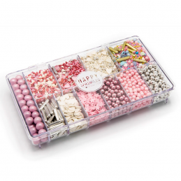 CAJA MIX "HAPPY SPRINKLES" (350 G) - SUEÑO ROSA / PINK DREAM